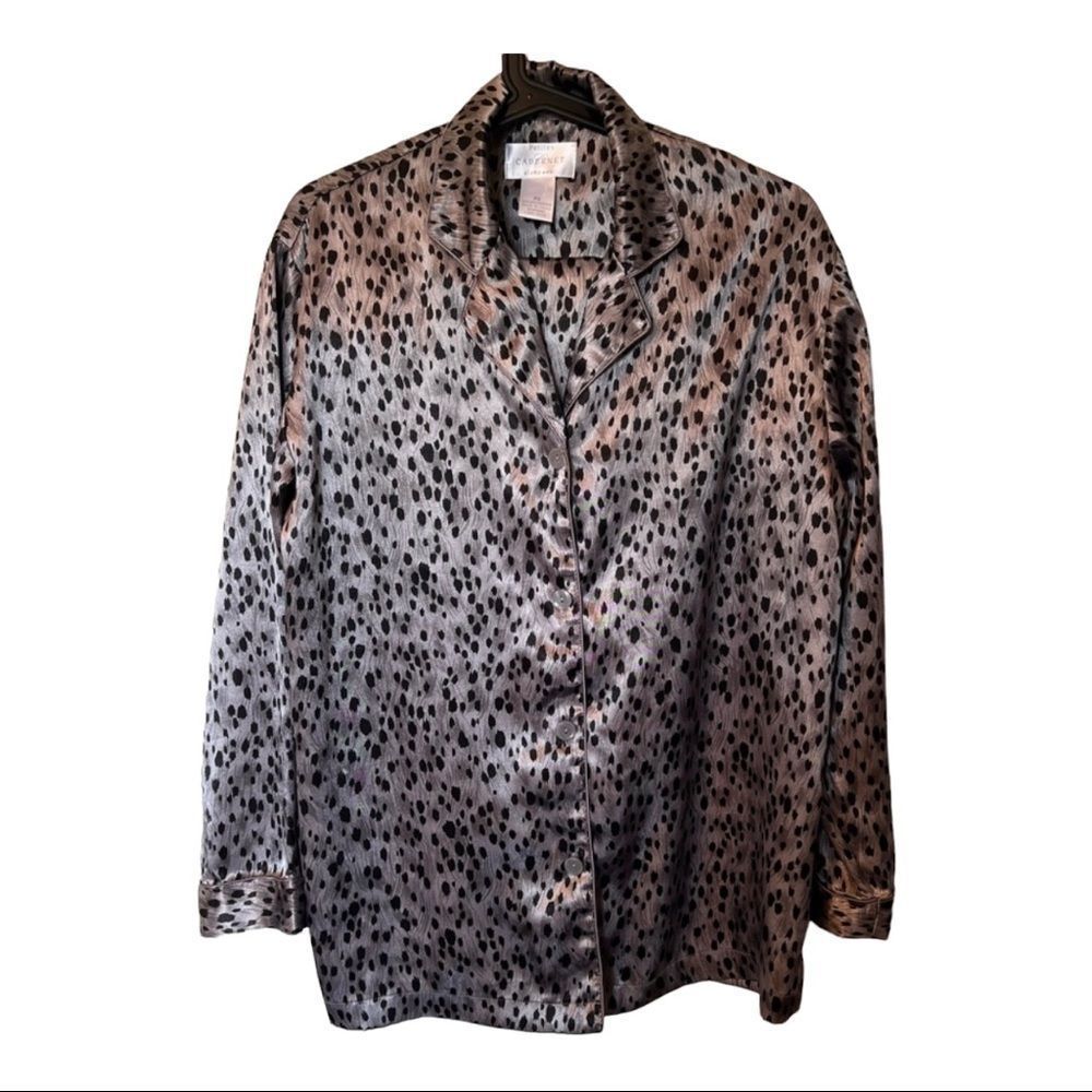 NWOT Cabernet Sleep Pajama Set Size PS Animal Print